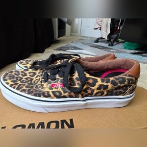 Vans Leopard Print Kids Shoes